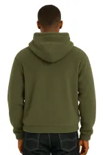 Sweat à capuche en polaire sherpa doublé en peau d'agneau pour homme Genius Store SHERPA-KAP