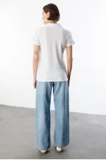 Women's Basic Polo Shirt WOMEN'S-POLO COLLAR