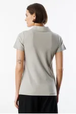 Women's Basic Polo Shirt WOMEN'S-POLO COLLAR