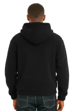 Sweat à capuche en polaire sherpa doublé en peau d'agneau pour homme Genius Store SHERPA-KAP
