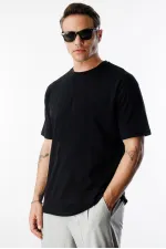 Erkek Oversize Fit %100 Organik Pamuk Bisiklet Yaka Tişört OVERSIZE-ERKEK-T-SHIRT