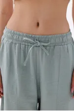 Women's Harem Pants with Pockets, Ayrobin Harem Pants, Adjustable Elastic Waistband, WOMEN'S SHALBAR