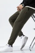 Genıus Store Erkek Eşofman İçi Polarlı Bağcıklı Bel Jogger Spor Eşofman Altı SPOR-ESF001