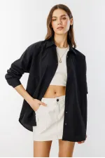 Oversize Basic Women's Shirt WOMEN-BASIC-SHIRT