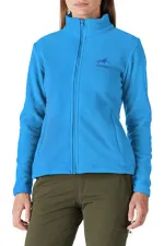 Women's Full Zipper Thick Outdoor Fleece Jacket COLORFUL-FULL