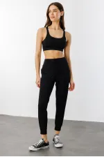 Pantalon de jogging taille haute pour femme NEW-JOGER