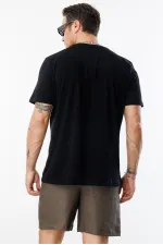 Men's T-shirt, Standard Fit, Basic Crew Neck T-shirt, BASIC-NO MODEL1