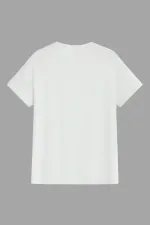 Men's T-shirt, Standard Fit, Basic Crew Neck T-shirt, BASIC-NO MODEL1