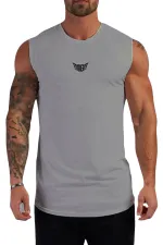 Men's Moisture-Wicking, Quick-Drying, Athletic, Technical Performance, Sleeveless T-shirt MG-ATLET
