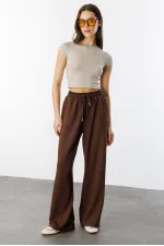 Kadın Geniş Paça Modal Eşofman Altı MODAL-EŞOFMAN