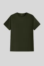 Men's T-shirt, Standard Fit, Basic Crew Neck T-shirt, BASIC-NO MODEL1