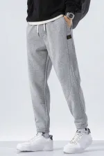 Genıus Store Erkek Eşofman İçi Polarlı Bağcıklı Bel Jogger Spor Eşofman Altı SPOR-ESF001