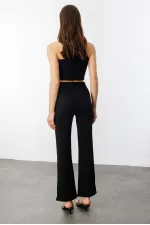 Kadın Yüksek Bel Toparlayıcı Ispanyol Paça Palazzo Pantolon PANTOLON-003