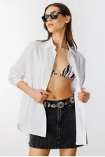 Oversize Basic Women's Shirt WOMEN-BASIC-SHIRT