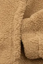 Sweat à capuche en polaire sherpa doublé en peau d'agneau pour homme Genius Store SHERPA-KAP