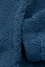 Sweat à capuche en polaire sherpa doublé en peau d'agneau pour homme Genius Store SHERPA-KAP