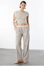 Women's Short-Sleeved Crop T-shirt CROP-T-SHIRT