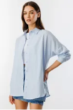 Oversize Basic Women's Shirt WOMEN-BASIC-SHIRT