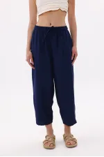 Women's Harem Pants with Pockets, Ayrobin Harem Pants, Adjustable Elastic Waistband, WOMEN'S SHALBAR