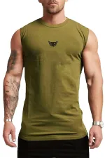Men's Moisture-Wicking, Quick-Drying, Athletic, Technical Performance, Sleeveless T-shirt MG-ATLET