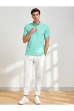 Men's Jogger Pants with Elastic Waistband and Pockets - Men's Jogger Pants