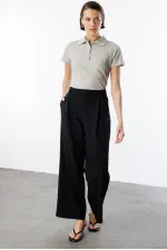 Women's Basic Polo Shirt WOMEN'S-POLO COLLAR