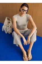 Women's Short-Sleeved Crop T-shirt CROP-T-SHIRT