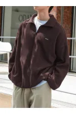 Sweat-shirt polaire oversize pour homme