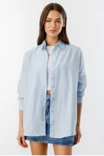 Oversize Basic Women's Shirt WOMEN-BASIC-SHIRT