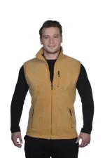 Gilet polaire pour homme, veste de sport outdoor entièrement polaire avec 3 poches, 8 couleurs