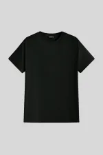 Men's T-shirt, Standard Fit, Basic Crew Neck T-shirt, BASIC-NO MODEL1