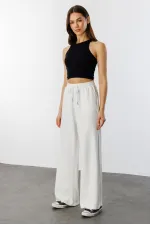 Pantalon de survêtement large en modal pour femme MODAL-SWEATHERS