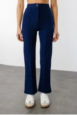 Kadın Yüksek Bel Toparlayıcı Ispanyol Paça Palazzo Pantolon PANTOLON-003