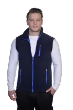 Gilet polaire pour homme, veste de sport outdoor entièrement polaire avec 3 poches, 8 couleurs