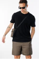 T-shirt homme 100 % coton, coupe classique, col rond, basique, BASIC-T-SHIRT1