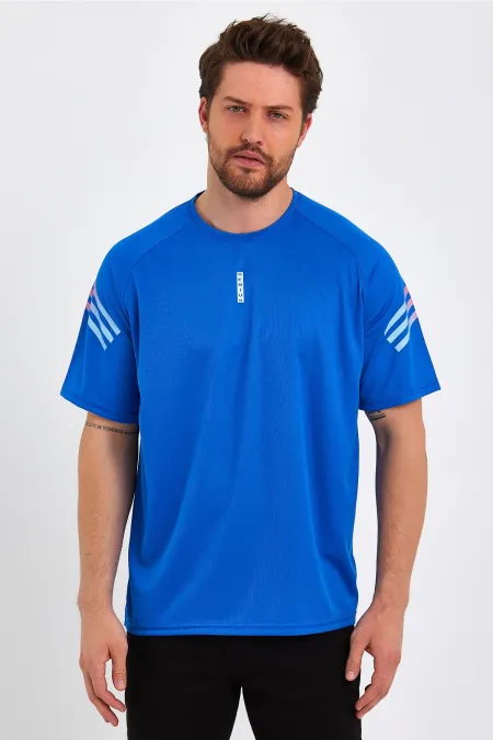 Store Men's Sports T-Shirt Printed Fitness, Workout Fit T-shirt