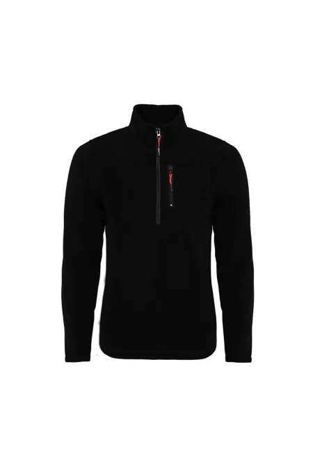 Store Men's Colorful Half-Zip Tactical Fleece with Pockets