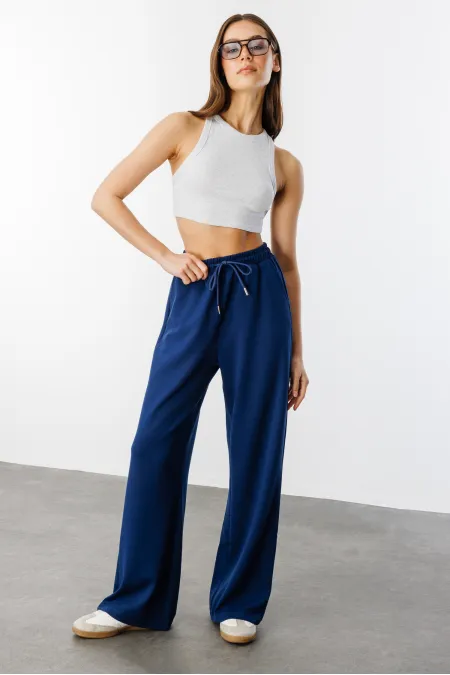 Pantalon de survêtement large en modal pour femme MODAL-SWEATHERS