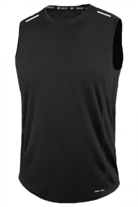 Men's Moisture-Wicking, Quick-Drying Athletic Technical Performance Sleeveless T-shirt DRIFIT-SIFIRKOL