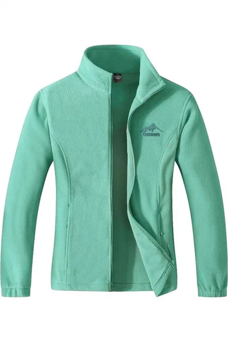 Unisex Full Zip Outdoor Fleece Jacket Tactical Fleece Women's/Men's Fleece Colorful-Full