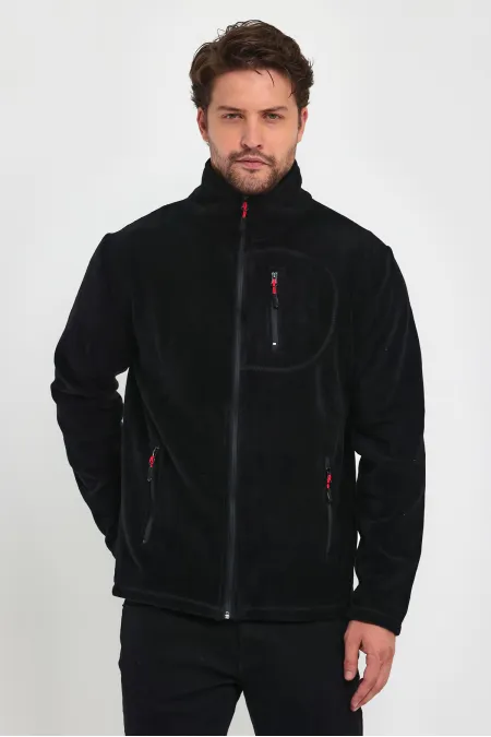 Men's Full Zip 3-Pocket Outdoor Fleece Jacket Tactical Fleece POLAR-GNS