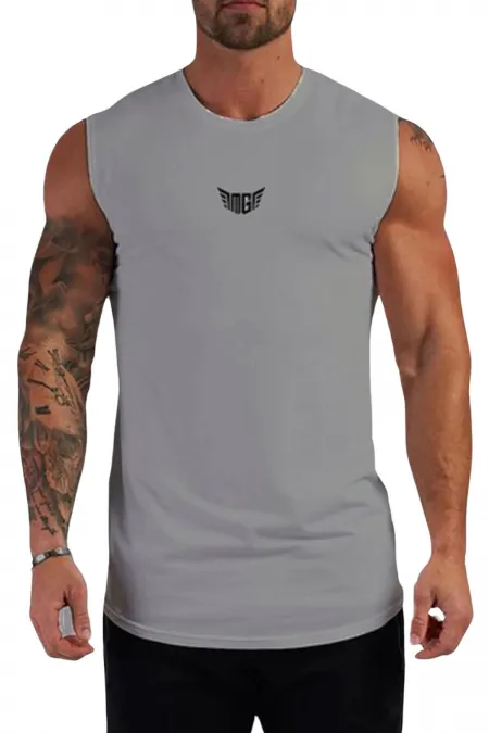 Men's Moisture-Wicking, Quick-Drying, Athletic, Technical Performance, Sleeveless T-shirt MG-ATLET