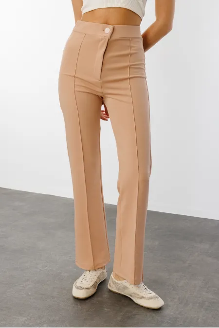 Women's High Waist Shaping Spanish Flare Palazzo Pants PANTS-003