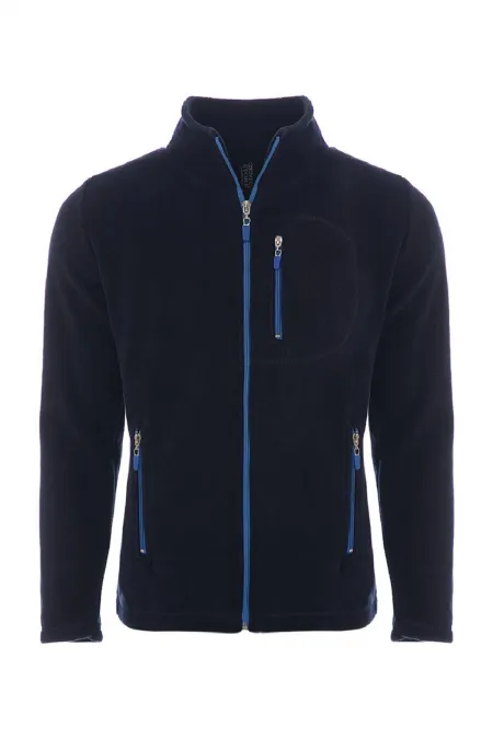 Genius Store Men's Full Zip 3-Pocket Outdoor Fleece Jacket Tactical Fleece POLAR-GNS