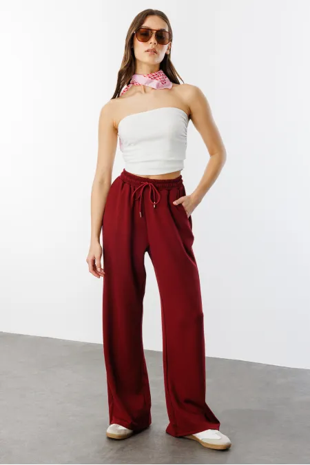 Pantalon de survêtement large en modal pour femme MODAL-SWEATHERS