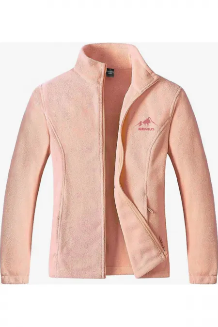 Unisex Full Zip Outdoor Fleece Jacket Tactical Fleece Women's/Men's Fleece Colorful-Full