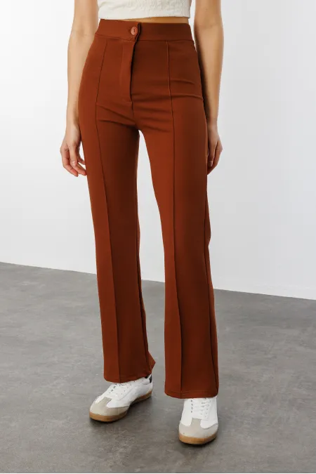 Women's High Waist Shaping Spanish Flare Palazzo Pants PANTS-003