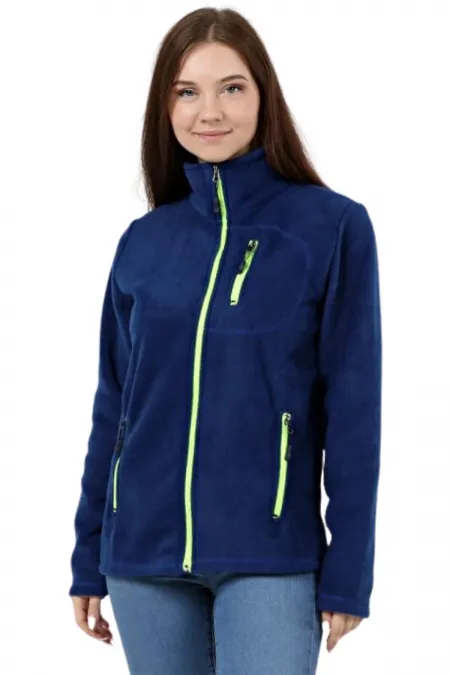 Store Women's Full Zip Outdoor 3-Pocket Sport Fleece Jacket KDN-PLR17