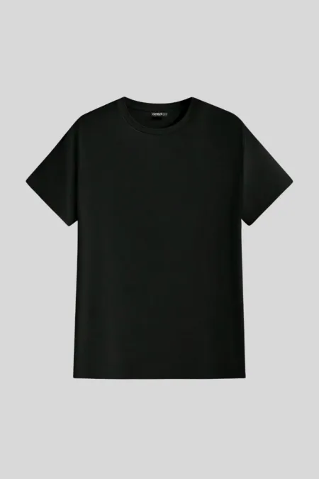 Men's T-shirt, Standard Fit, Basic Crew Neck T-shirt, BASIC-NO MODEL1