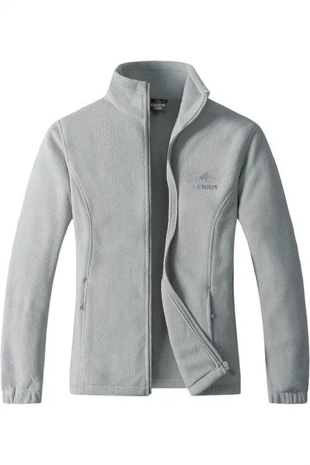 Unisex Full Zip Outdoor Fleece Jacket Tactical Fleece Women's/Men's Fleece Colorful-Full
